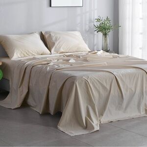 Sijo King Size CrispCool Sheet set with flat sheet